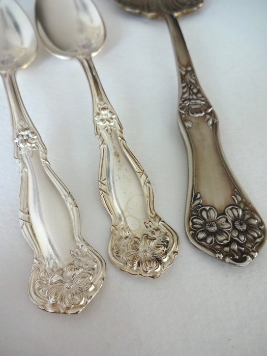 Cake server with spoon pair