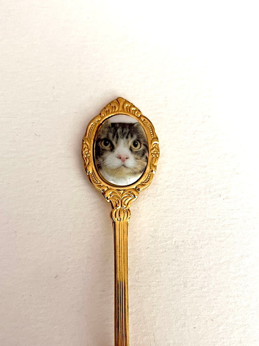 Golden Cat spoon