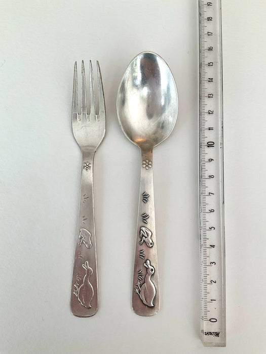 Baby set with frog & duck