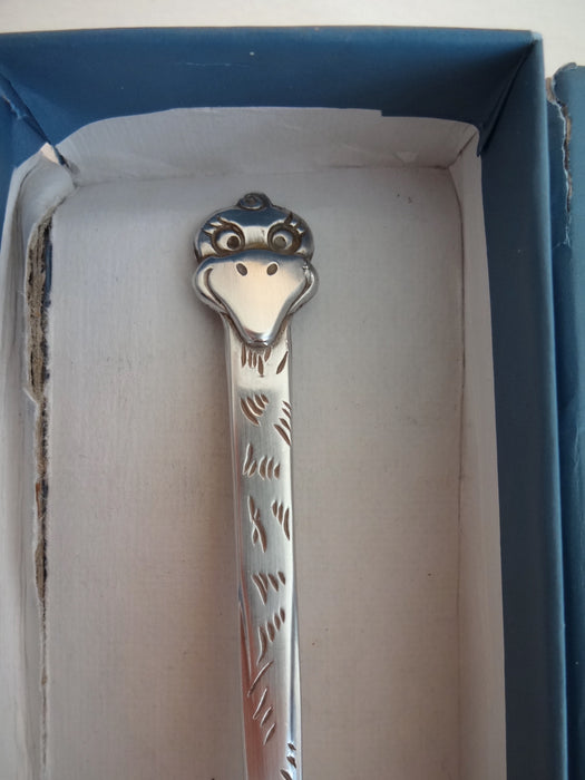 Spoon ostrich in original box