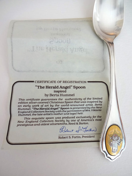 Spoon The Herald Angel (with certificate)