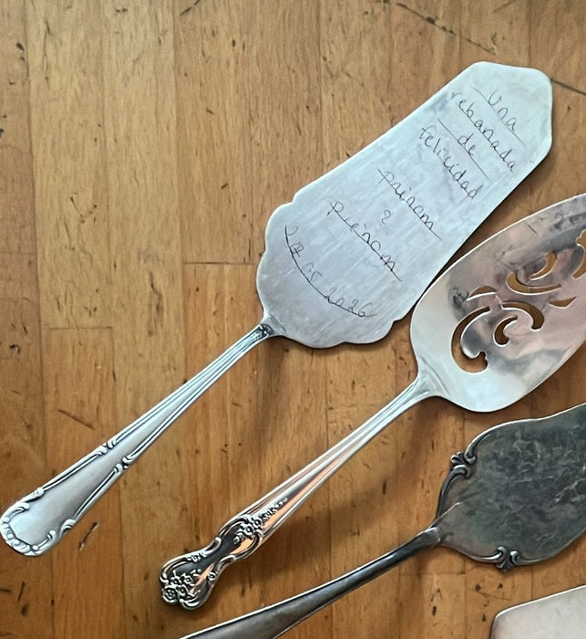 Pelle à tarte avec pochette pour Sandrine