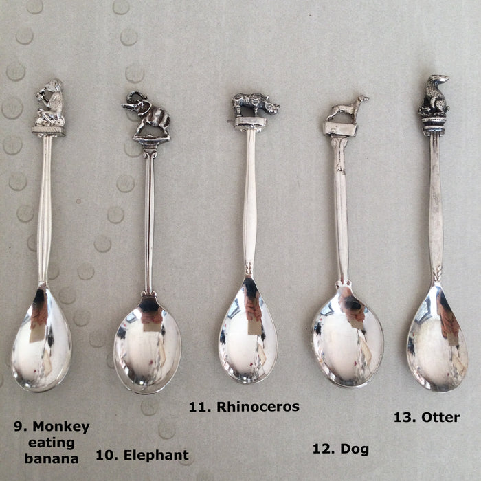 Animal spoon collection