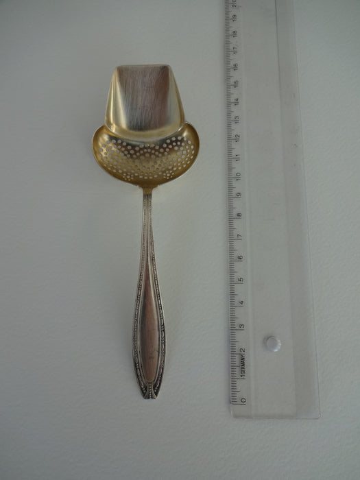 Pierced sugar sifter spoon