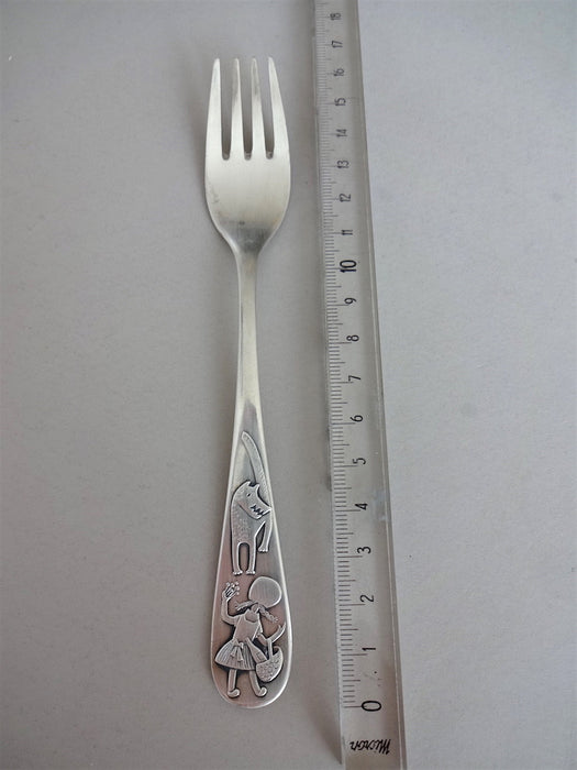 Fork with Little Red Riding Hood