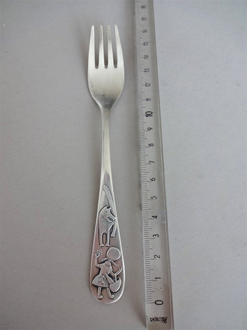 .Baby fork with Little Red Riding Hood