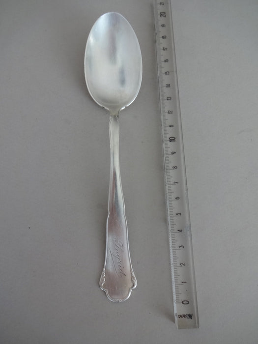 Spoon with "Ingrid" engraved on handle