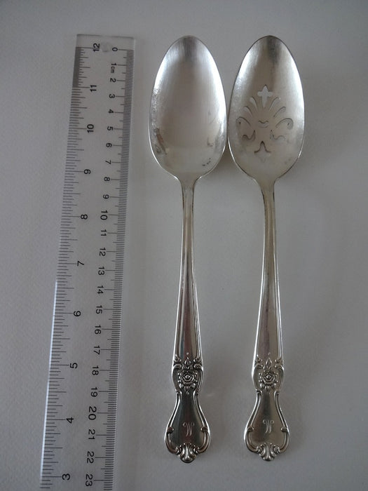 Pair of serving spoons