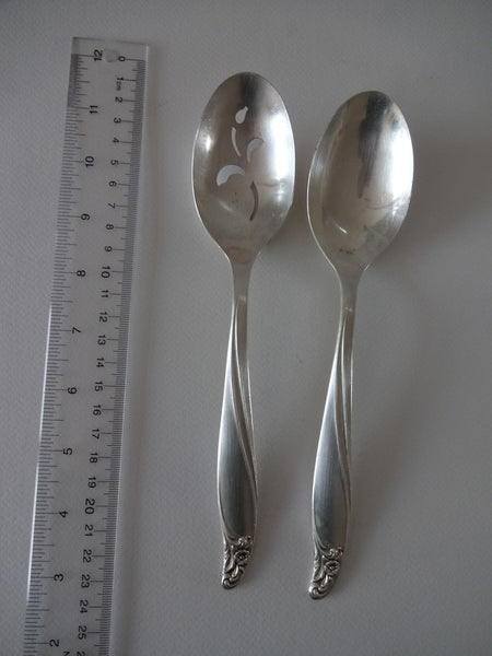 Pair of serving spoons