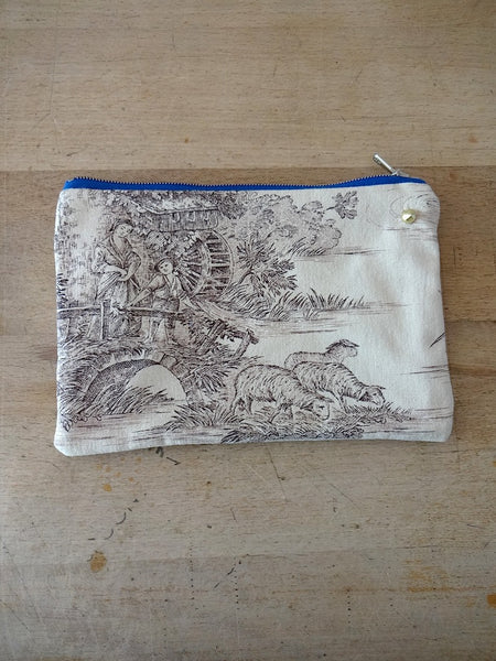 Handmade wallet/pouch 19.5x13cm