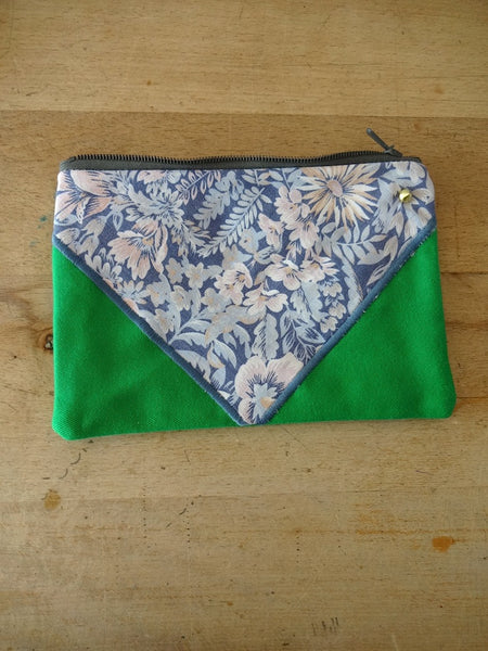 Handmade wallet/pouch 19.5x13cm