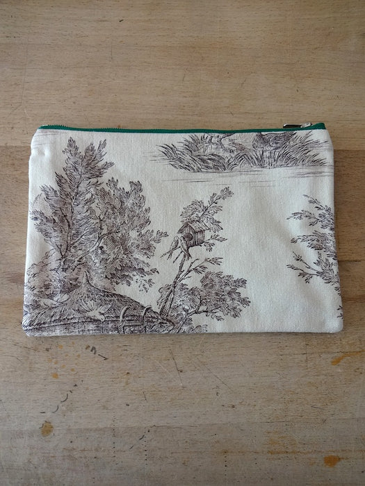 Handmade wallet/pouch 22x15cm