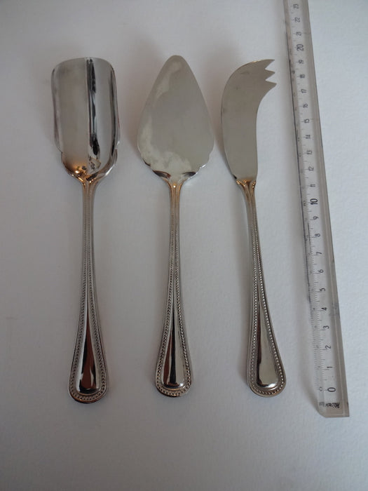 Cheese serving set (stainless)