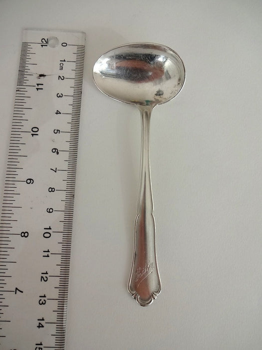 Baby spoon with "Kathy" on the handle