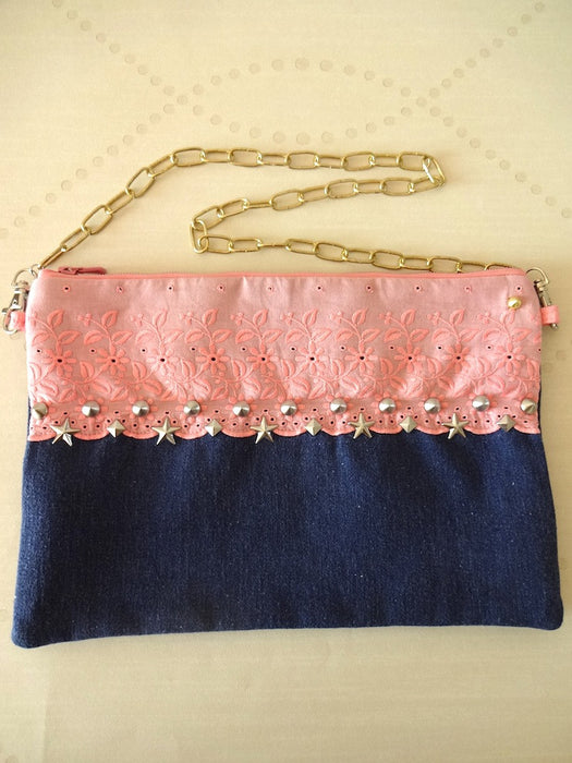Handmade wallet/pouch 27x18cm
