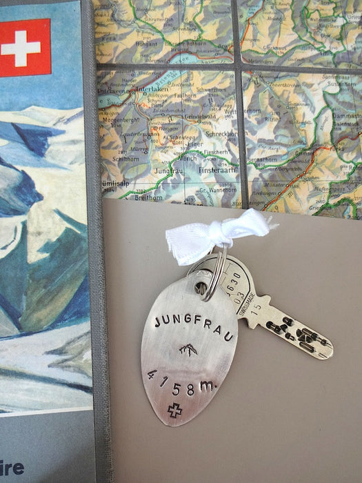 Jungfrau key ring