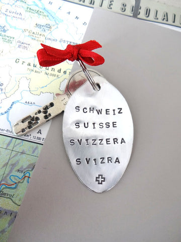 Schweiz/Suisse/Svizzera/Svizra key ring
