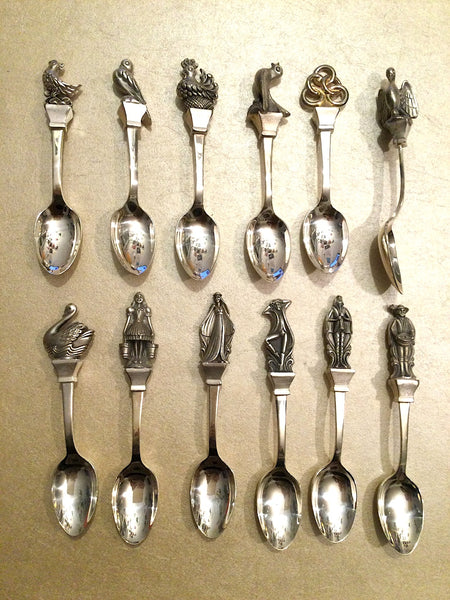 12 days of Christmas collectors spoons