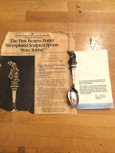 Beatrix Potter's Peter Rabbit & friends spoons