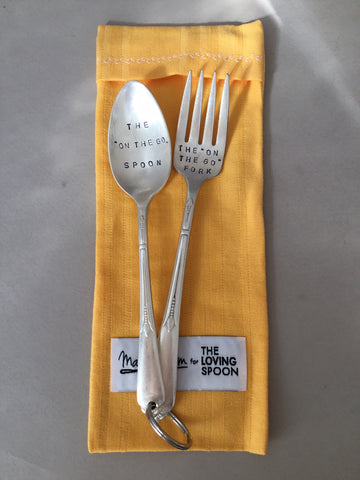 TO GO spoon & fork set